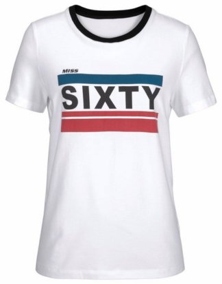 MISS SIXTY T-Shirt "KHANE" mit mehrfarbigem Logo-Print